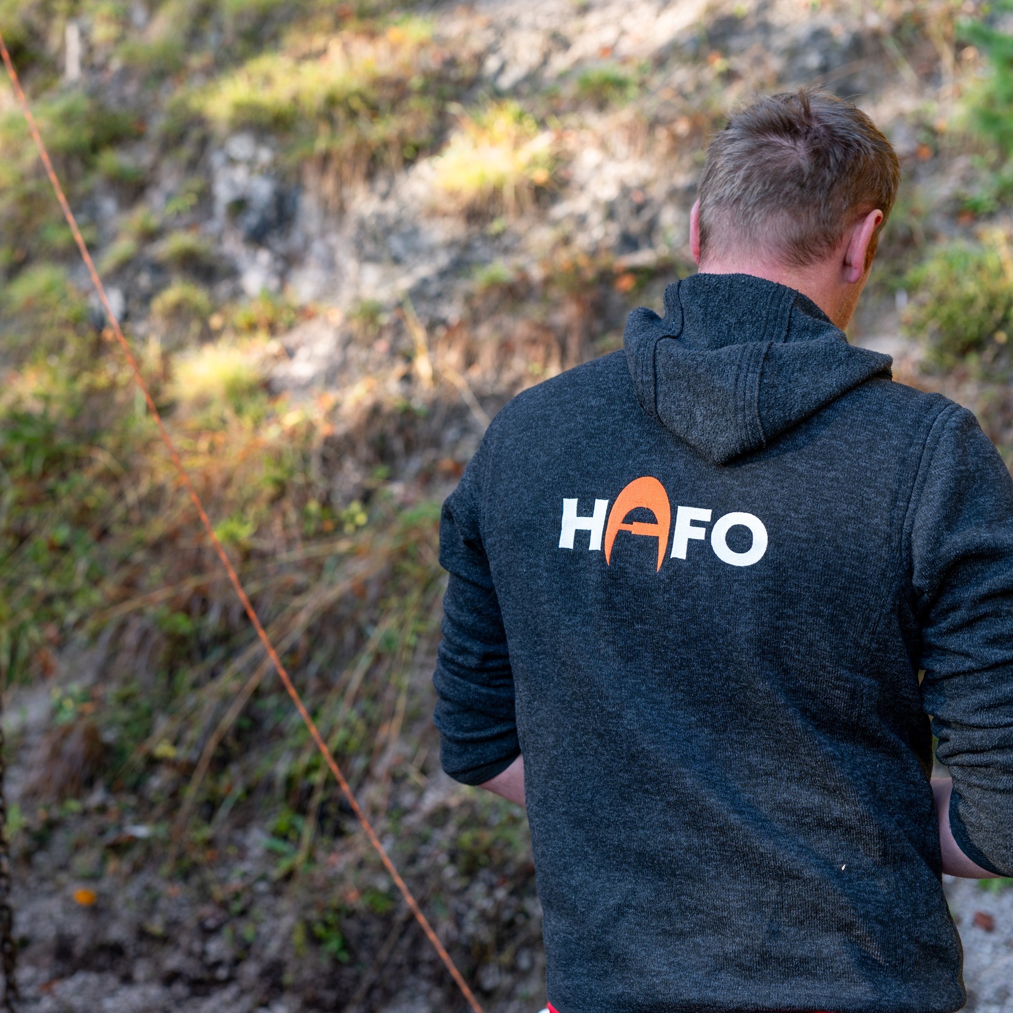hafo-fanshop-herren-kapuzenjacke-strickfleece-grau image 2