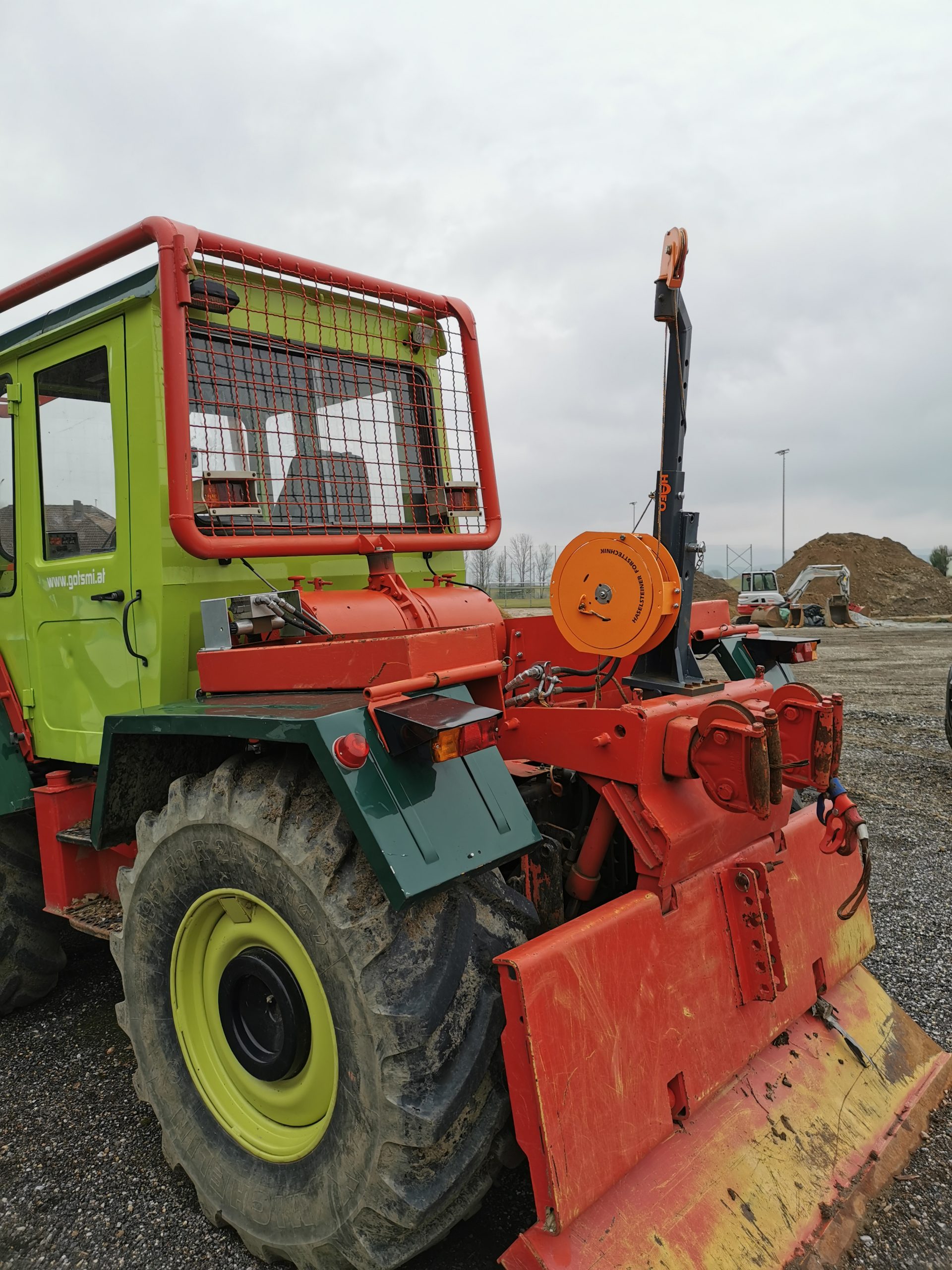 hafo-konsole-hilfswinde-mb-trac-easy-rechts-250-m image 1