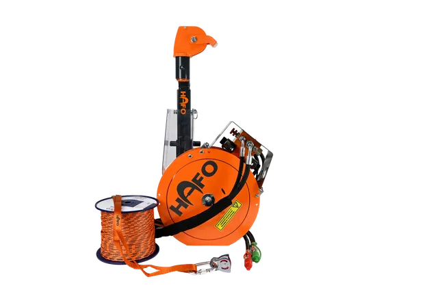 hafo-pro-compact-hilfswinde-links-komplett-set-350-m-kunststoffseil image 1