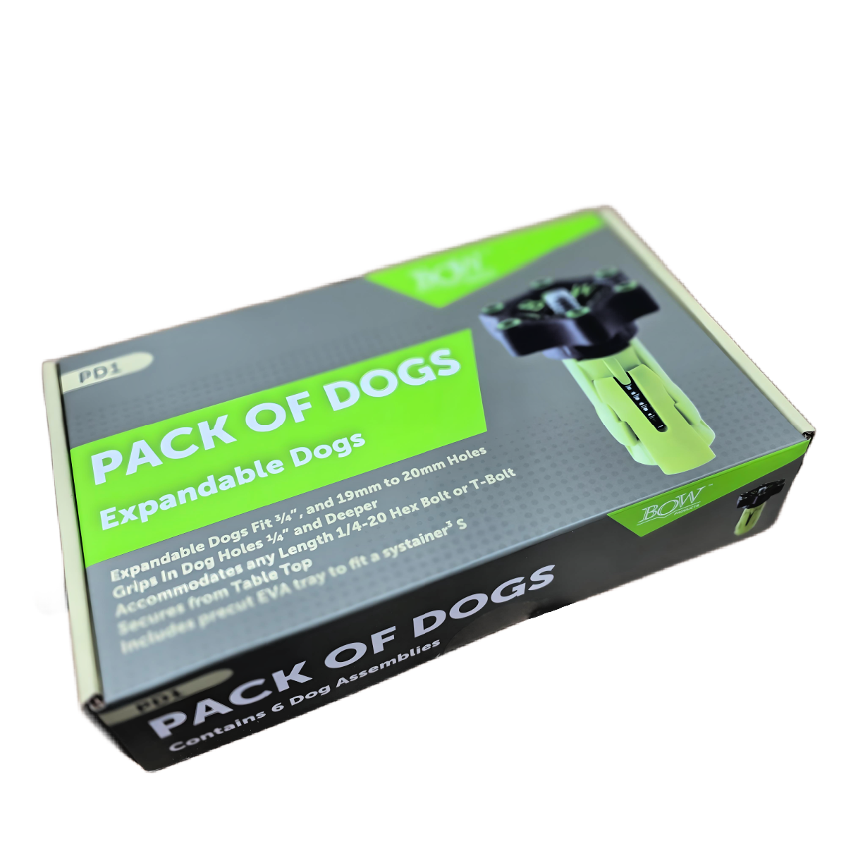 bow-dog-clamps-pack-of-dogs-bankhaken-set image 2