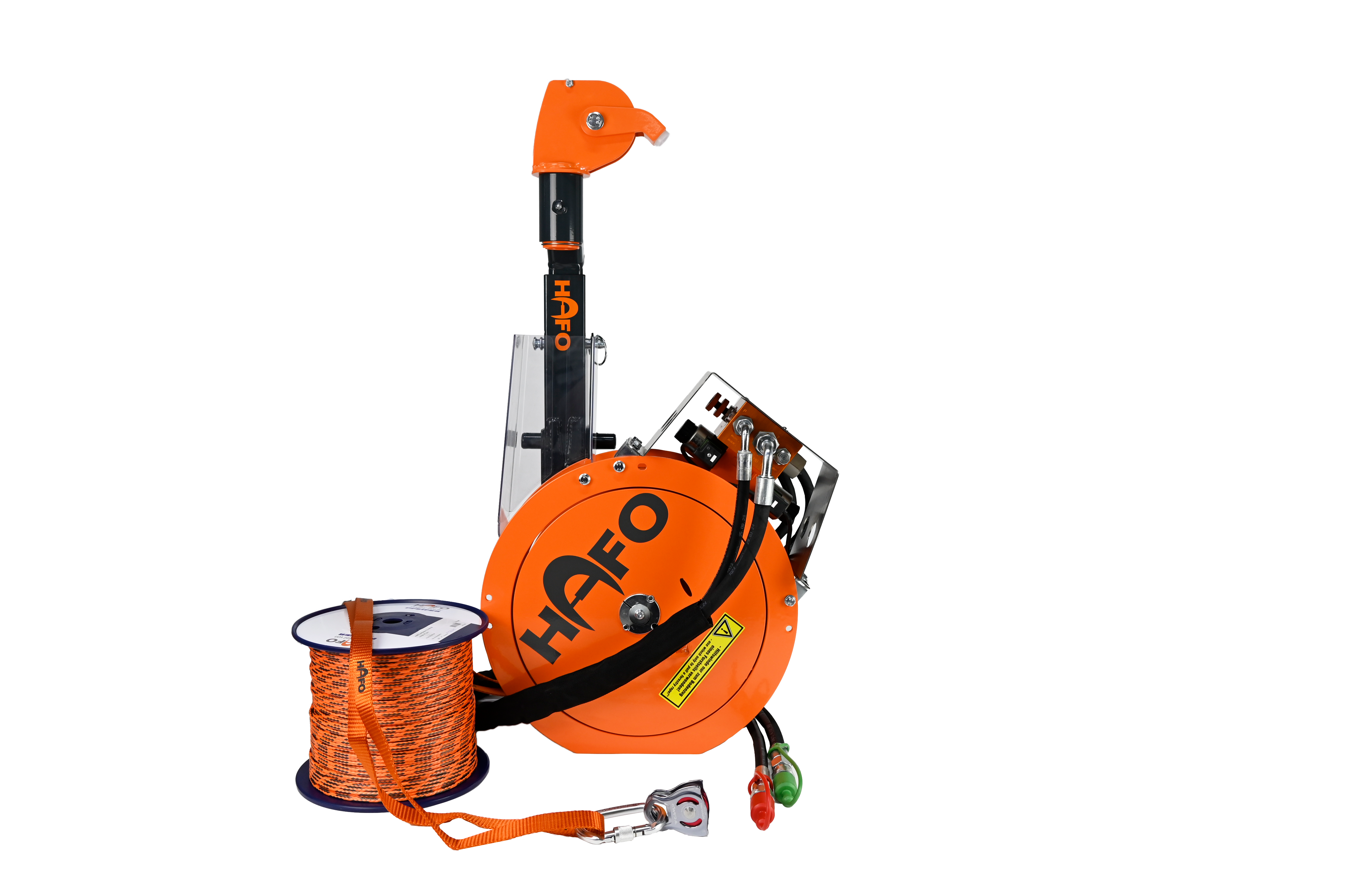 hafo-pro-compact-hilfswinde-links-komplett-set-350-m-kunststoffseil image 1